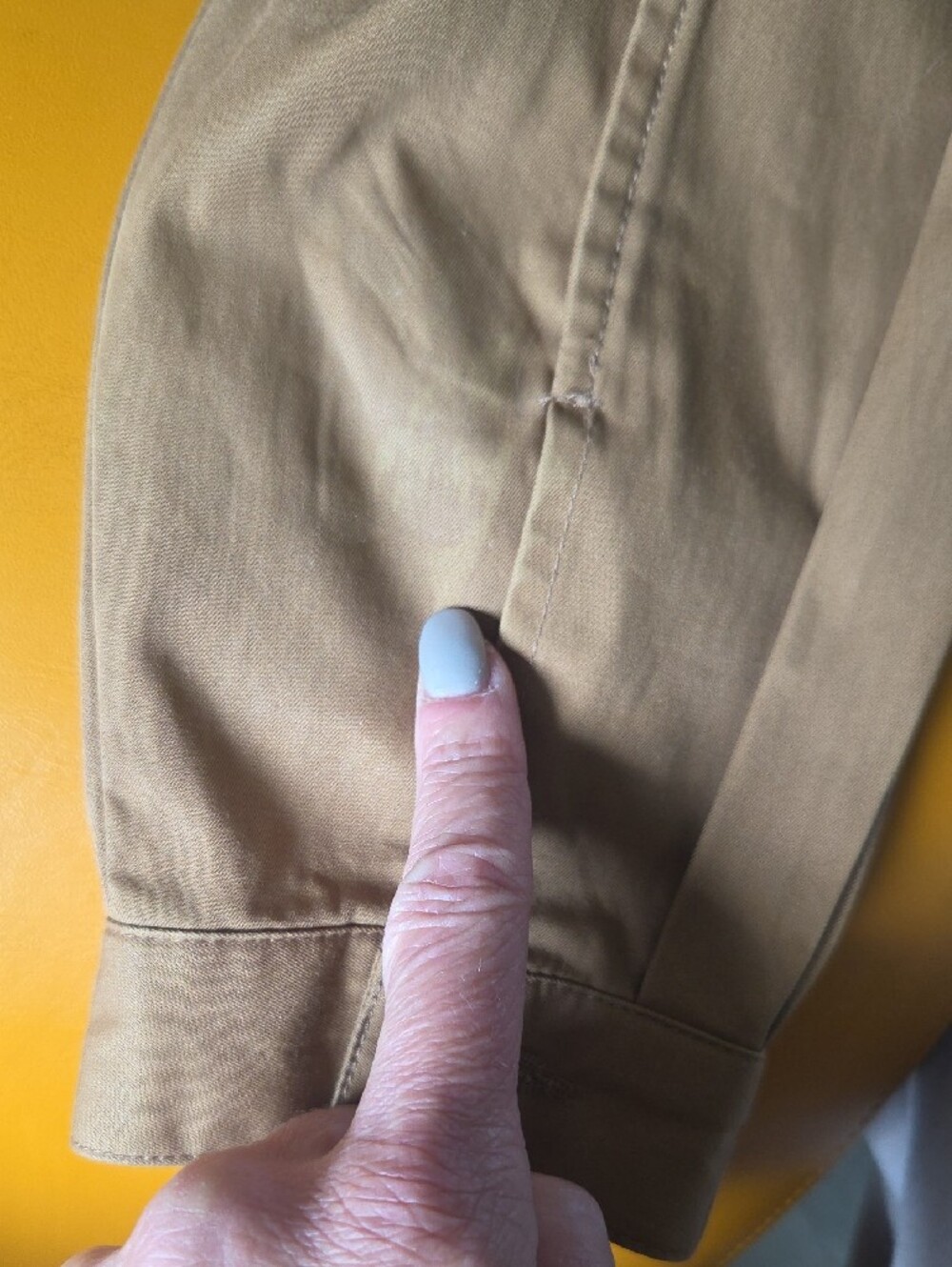 ba&sh Camel Utility Button-Front Jumpsuit - Picture 9 of 9